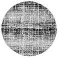 thumbnail image 2 of Safavieh Adirondack Kiersten Abstract Area Rug, Ivory/Black, 6' x 6' Round, 2 of 9