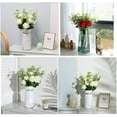 thumbnail image 5 of Artificial Eucalyptus Stems 4pcs Greenery Branches Real Touch Fake Silver Dollar Leaves Bouquets Fake Plants for Home Office Centerpiece Wedding DIY Craft Decoration, 5 of 5