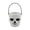 White, variant on Halloween Decor 6pcs Halloween Pumpkin Bucket Small Plastic Pumpkin Bucket For Kids Pumpkin Bucket Pumpkin Pail Halloween Candy Bucket Halloween Pumpkin Basket Indoor Outdoor Decor White