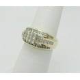 thumbnail image 4 of Silver Shop 2Ct Princess Cut Engagement Wedding Bridal Ring 14K Yellow Gold Finish, 4 of 4