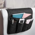 thumbnail image 2 of 5 Pockets Sofa Arm Rest Tv Remote Control Tidy Organizer Holder Chair Couch Bag, 2 of 3