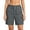 CAE132-Gray, variant on Bermuda Shorts For Women Summer Cargo Shorts With Pockets Outdoor Drawstring Knee Length Hiking Short Gray M