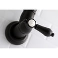 thumbnail image 4 of Kingston Brass Heirloom Wall Mounted Pot Filler Faucet Matte Black, 4 of 5