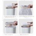 thumbnail image 3 of Cubo de Basura Inteligente Delgado de 7 l, Impermeable, con Tapa,Sensor De Movimiento, para Dormitorio, Baño, 3 of 7