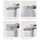 thumbnail image 3 of Cubo de Basura Inteligente Delgado de 7 l, Impermeable, con Tapa,Sensor De Movimiento, para Dormitorio, Baño, 3 of 7