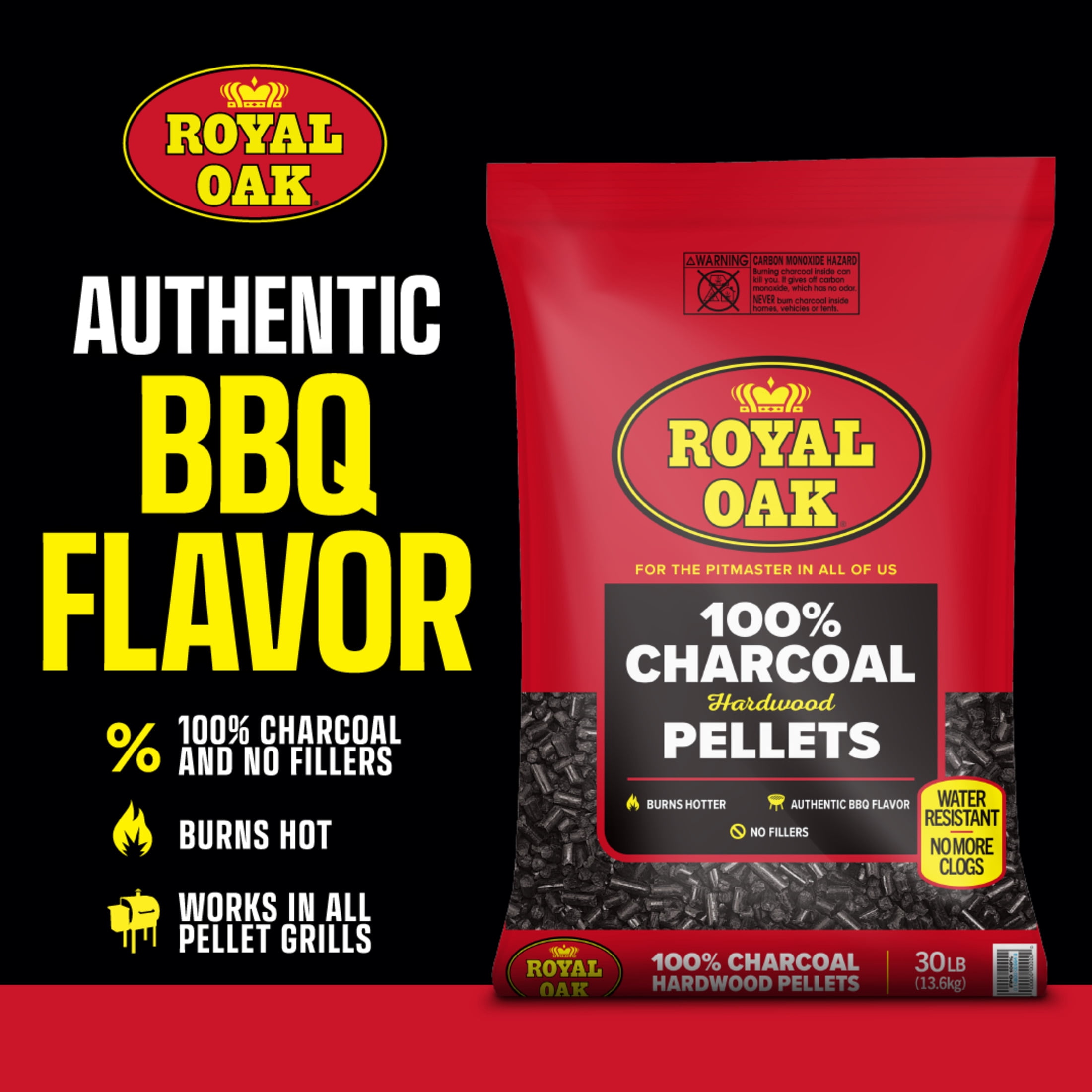 Royal Oak® 100% Charcoal Pellets