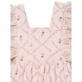 thumbnail image 2 of Modern Moments by Gerber baby Girl Long Leg Romper with Ruffle Detail, Sizes 0/3 Months - 24 Months, 2 of 6