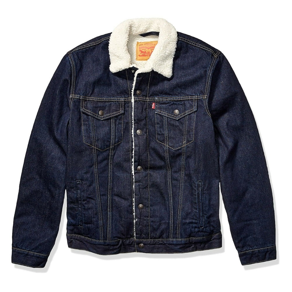 Levi's Men's Jacket Denim Sherpa Lined 