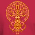 thumbnail image 3 of CafePress - Red And Yellow Guitar Tree Of Life T Shirt - Men's Classic Graphic Cotton T-Shirt, 3 of 4