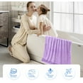 thumbnail image 6 of 55" x 28" Bamboo Bath Towel - Ultra Soft & Absorbent Luxury Bath Sheet for Adults, 6 of 6