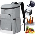 thumbnail image 1 of Mochila aislada bolsa térmica portátil impermeabley a prueba, 1 of 7