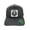 Gray/Black, variant on Sasquatch Trucker Hat - Black on Black Mesh