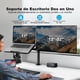 thumbnail image 2 of Soporte para Monitor y Laptop Ajustable para Escritoro, Brazo Articulado para Monitor con Base para Laptop, para 17 a 32 Pulgadas, Soporte Ergonómico Doble, Capacidad para 22 Libras, 2 of 5