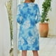 thumbnail image 4 of Vestido suelto estampado manga larga otoño ropa casual para mujer, azul cielo, S seitruly AP000090-09B, 4 of 4