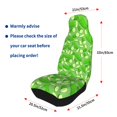 thumbnail image 6 of Haiem Green Cucumber Printed Car Seat Covers Set of 2, Universal Fit Car Seat Covers,Protective Seat Covers,Comfortable Car Seat Covers, Easy Installation Seat Covers, 6 of 9