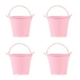 thumbnail image 1 of MasteelfCA 4Pcs Iron Bucket Succulent Plants Bucket Portable Flower Storage Bucket for Balcony, 1 of 7
