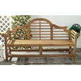thumbnail image 3 of Safavieh Khara Indoor/Outdoor Contemporary Garden Bench, 3 of 7