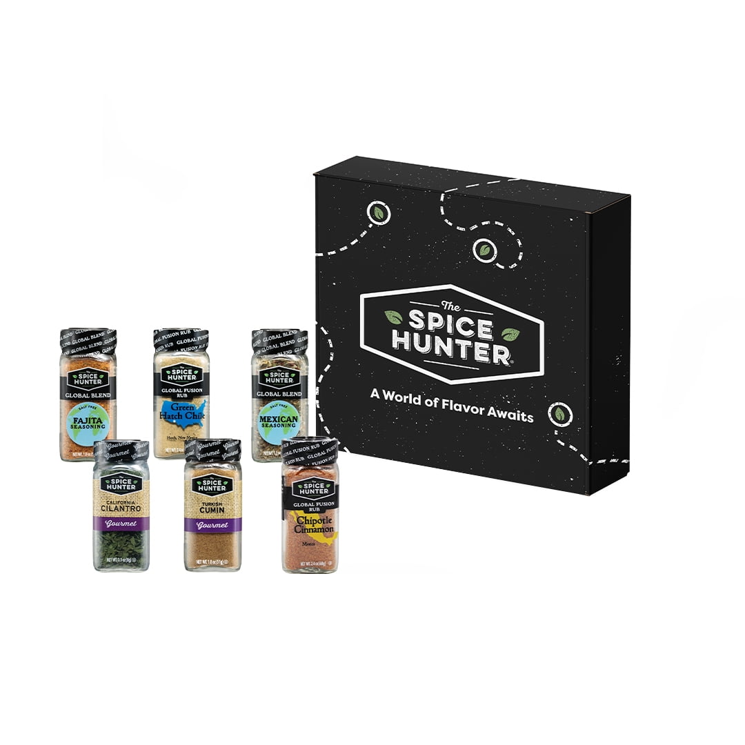 The Spice Hunter Taco Tuesday Seasoning Kit | 6 Spices and Recipe Gift Box