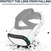 KKCOBVR S2 VR Shell Protective Cover with Four IR Filter Films, Compatible with Meta/Oculus Quest 2 Accessories can Play VR Outdoors on Cloudy Days or in Shaded Places with No Sunlight Direct