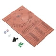 thumbnail image 1 of Baseball  Board, Solid Wood Realistic Baseball Experience Durable Baseball Battle Table Game Portable with  and Marbles for Party, 1 of 7