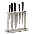 thumbnail image 5 of Mercer Culinary M19100 Zum 6 Piece Forged Block Set, Stainless Steel/Glass, 5 of 5