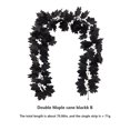 thumbnail image 3 of Faithtur Artificial Plants Wall-Mounted Maple Leaves Rattan Decorative Pendant, 3 of 5