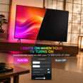 Led Grey Color Gray LED Sync TV Backlight Kit for 75-85 Inch TVs with Sensor - Walmart.com