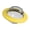 Yellow, variant on Interactive Dog Puzzle Toy and Flying Disc for IQ Training and Slow Feeding, Bite Resistant Rubber Pet Chew Toy and Food Dispenser for Small and Large Dogs and House Cats - Yellow