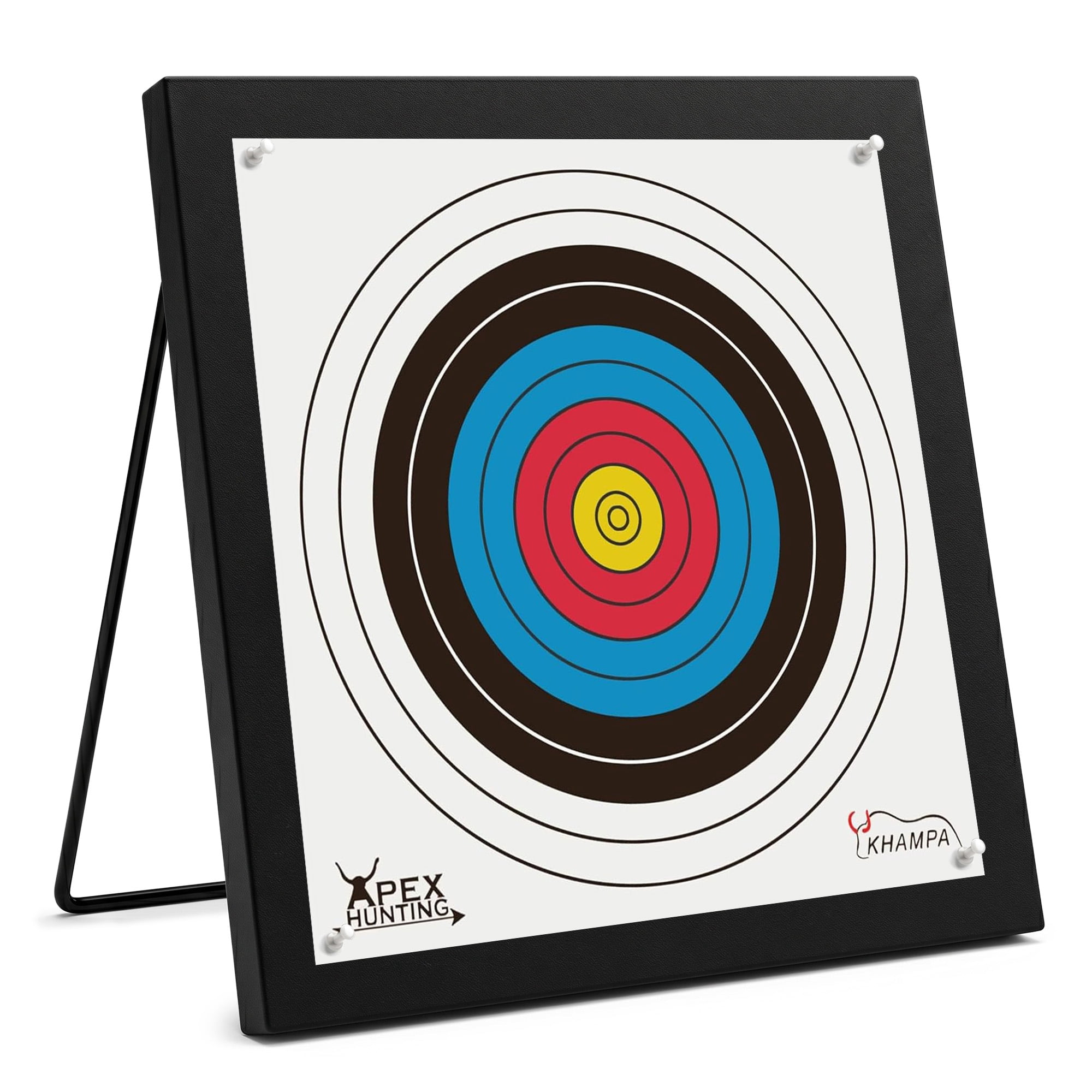 Paper Archery Target - Water & Tear Resistant - 15 in x 15 in (40cm) - 20 Pack