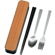 Tatsumiya HAKOYA Cutlery 3-piece set Chopsticks Spoon Fork Cherry 33309