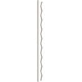 thumbnail image 3 of Ekena Millwork 47"H x 1"T Cimarron PVC Adjustable Decorative Slat Wall Panel Kit, Unfinished (contains 23 Slats + 1 Straight Edge Starter Slat), 3 of 15