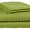 Sage, variant on 2 PACK: 4-Piece Ivory Set Hotel Life Deluxe 100% Cotton Queen Sateen Sheet Set