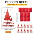 thumbnail image 2 of 10 Christmas Greeting Cards with Envelopes Set 2025, Cartoon Holiday Cards, Merry Christmas Card Pack, Festive Xmas Greeting Card Assortment for Family Friends B, 2 of 6