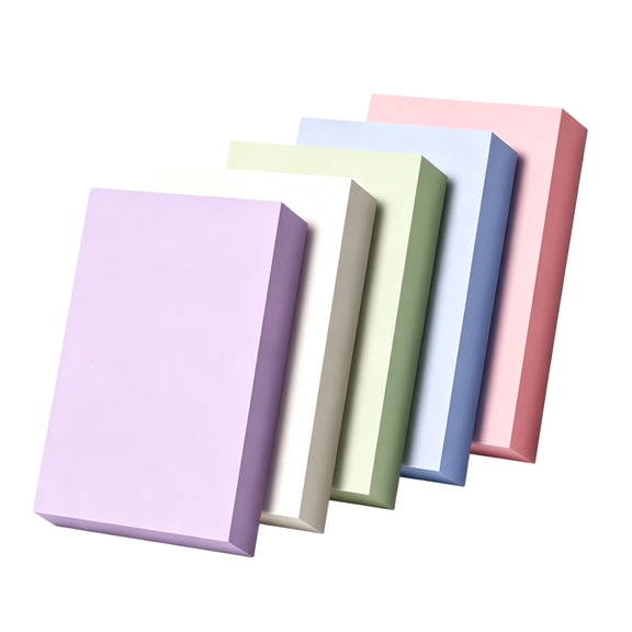 Morandi Multicolor Self Adhesive Sticky Note Pads Strong Adhesive Custom Print Memo Sheets