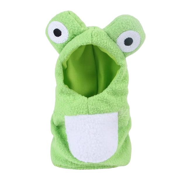 Trajes de disfraz de pájaro en forma de rana, accesorio de fotografía Adorable reutilizable, ropa de Animal PEQUEÑO, ropa de pájaro para mascotas para Pequeño