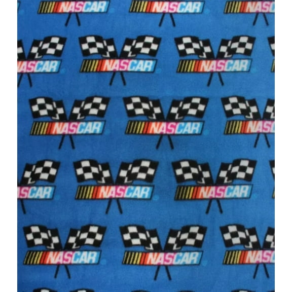Checker Flag Fleece Fabric