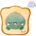 thumbnail image 1 of Almohada para abrazar de juguete de peluche suave Meskcv pan-dinosaurio 45 cm, 1 of 5