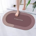 thumbnail image 3 of Diatomaceous Bath Rug Super Absorbent Rubber Backing Non Washable Bathroom Floor Mats Shower Rug For In Front Of Bathtub Shower Room 1pc Area Rug And Set Center Rugs for Living Room Shag Area Rug, 3 of 3