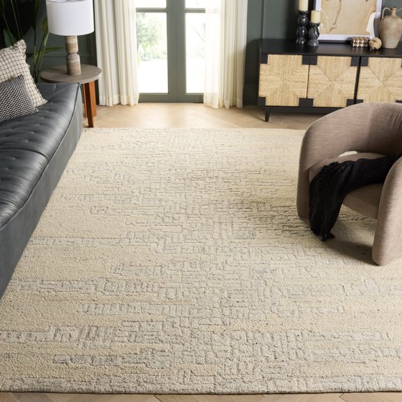 SAFAVIEH Harvest Iairos Distressed Area Rug, Beige/Gray, 8' x 10'