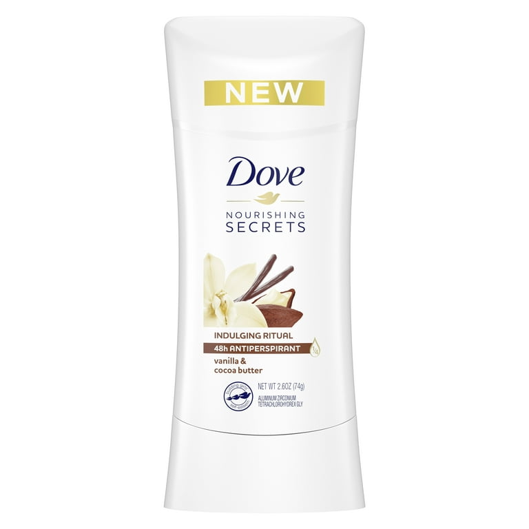 Dove Nourishing Secrets Antiperspirant Stick Vanilla Cocoa Butter, 2.6 oz - Walmart.com