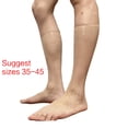 thumbnail image 5 of Men's Over the Calf Socks Sheer Nylon Knee Highs Dress Socks Breathable Light Formal Socks Work or Leisure Clothing, 5 of 21
