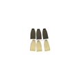 thumbnail image 1 of 25 Sets Plastic Violin Bow Tips, White+black Piece, 1 of 3