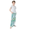 thumbnail image 4 of FORMRS Kids Pajama Pants with Pockets Size 6-8Y Boys Lounge Sleep Bottoms, Cartoon Easter Bunny, 4 of 8