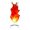 A56 Red 3.9"x3.9"x5.9", variant on Floating Fireball Halloween Prop, Fake Flame Light, Colored Cloth, 3.9"X3.9"X5.9", Hands-Free Illusion For Costume, Haunted House Decor (Blue)