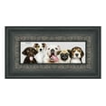 thumbnail image 2 of 14x40 3.5" Wide Ornate Black Picture Frame - UV Acrylic, Foam Board Backing, Hanging Hardware, 2 of 7