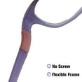thumbnail image 5 of Kids Optical Glasses Oval Frame TR90 Size 46 Elastic Strap Retainer Boys Girls 3-4Y, 5 of 5