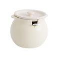 thumbnail image 1 of Récipient de Cuisine avec Couvercle Cuillère Condiment Pot Assaisonnement Décoratif Réservoir M, 1 of 8