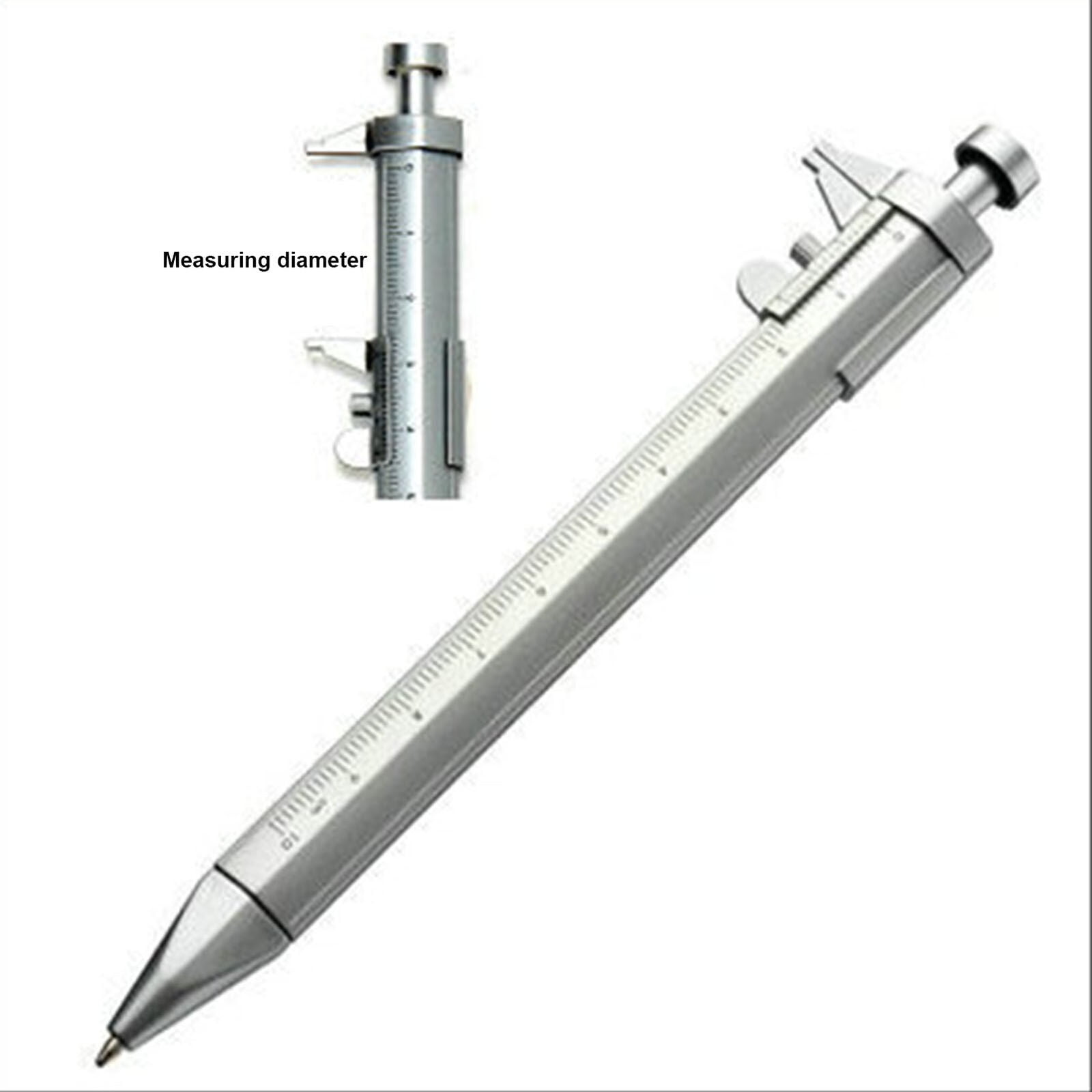 Multi Tool Pen 6 in 1 Gadgets Gift Idea Spirit Level Stylus Screw Driver Ruler