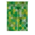 thumbnail image 1 of EREHome Coloré puzzle Japonais Noren Rideau Porte Porte Fenêtre Traitement Rideaux Coton Lin Rideau Taille 85x120 cm, 1 of 1