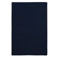 thumbnail image 1 of Colonial Mills Rug H561R048X072S Simply Home Solid - Navy 4 ft. x 6 ft. Braided Rug, 1 of 1